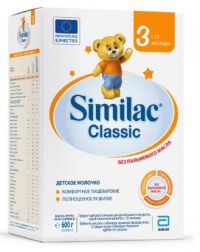 Similac (Симилак) молочный напиток классик 3 600г с 12 мес. (ЭББОТТ)