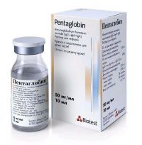 Пентаглобин 50мг/мл 10мл р-р д/инф. №1 фл. (МЕРЦ ФАРМА)