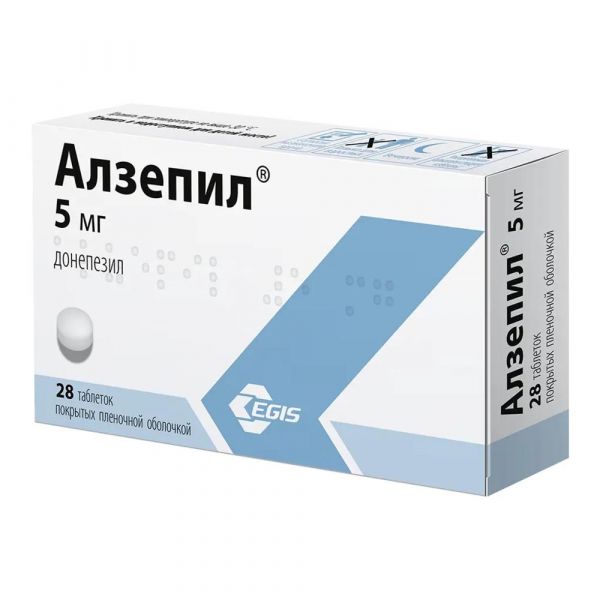 Алзепил 5мг таб.п/об. №28 (Egis pharmaceuticals plc)