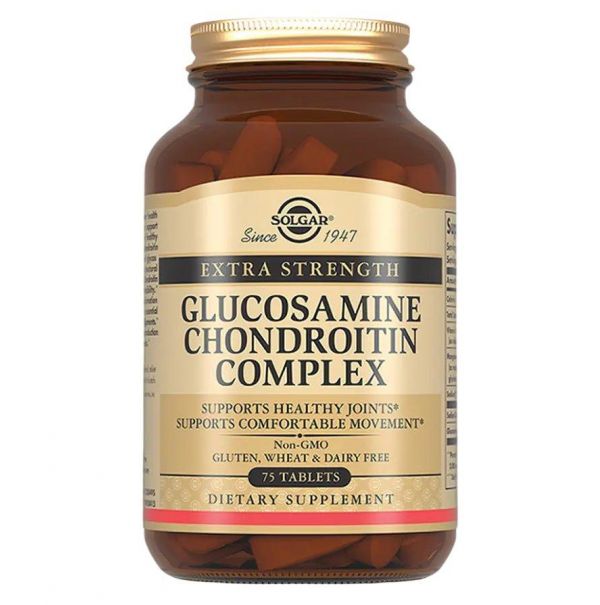 Solgar (Солгар) глюкозамин-хондроитин плюс таб. №75 (Solgar vitamin and herb)