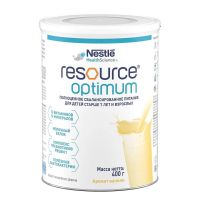 Ресурс оптимум 400г смесь сух. бан.  д/взрослых и дет. с 7 лет (НЕСТЛЕ)