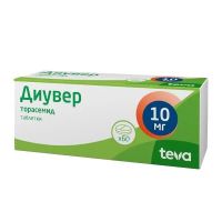 Диувер 10мг таб. №60 (ПЛИВА)