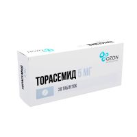 Торасемид 5мг таб. №20 (ОЗОН)