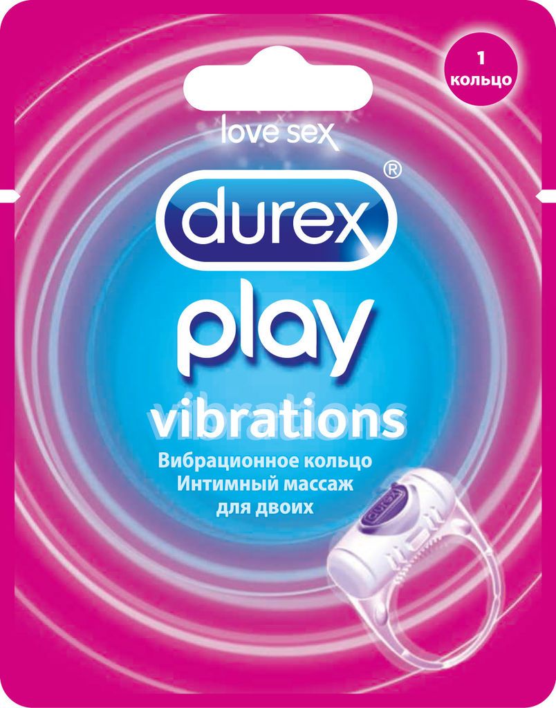 Кольцо вибрационное durex play vibrations (Reckitt benckiser healthcare  limited) - цены в Уфе, купить Кольцо вибрационное durex play vibrations в  аптеке Фармленд, инструкция по применению, отзывы