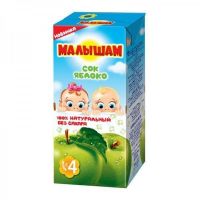 Фрутоняня малышам сок 330мл яблоко осветл. (ПРОГРЕСС ОАО)