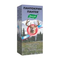 Пантокрин пантея 50мл экстр.жидк.д/пр.внутр. №1 фл. (ЭВАЛАР)