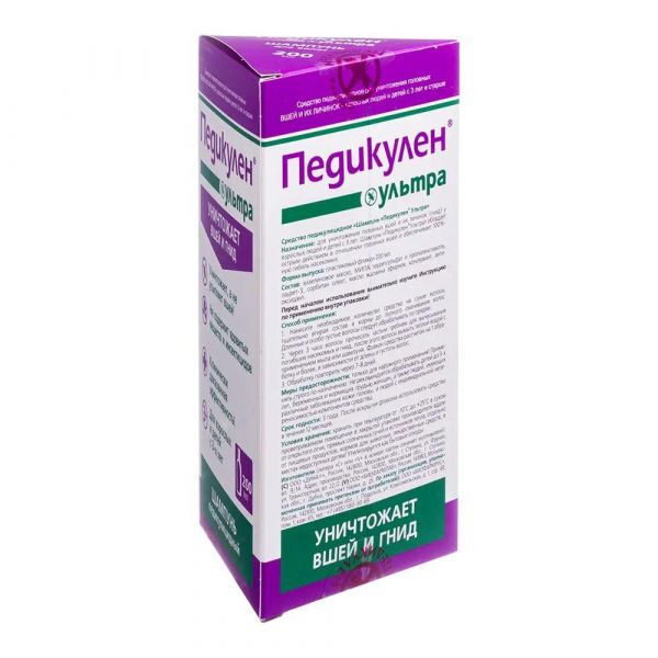 Педикулен ультра 200мл шампунь (Биофармлаб ооо)