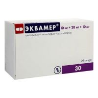 Эквамер 10мг+20мг+10мг капс. №30 (ГЕДЕОН РИХТЕР)