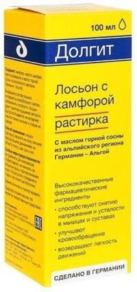 Долгит 100мл лосьон д/тела камфора (ДР ТАЙСС НАТУРВАРЕН)