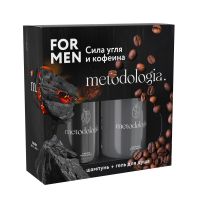 Методология подарочный набор 1040мл for men сила угля и кофеина (ФАБРИК КОСМЕТИК ООО)