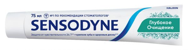 Sensodyne (Сенсодин) зубная паста глубокое очищение 75г (Haleon levice s.r.o)
