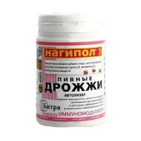 Дрожжи пивные нагипол 3 иммуномодулятор таб. №100 (АЛИНА ФАРМА)