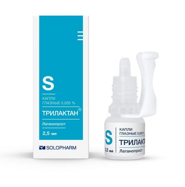 Трилактан 0,005% 2,5мл капли глазн. №1 фл.-кап. (Гротекс ооо_1)