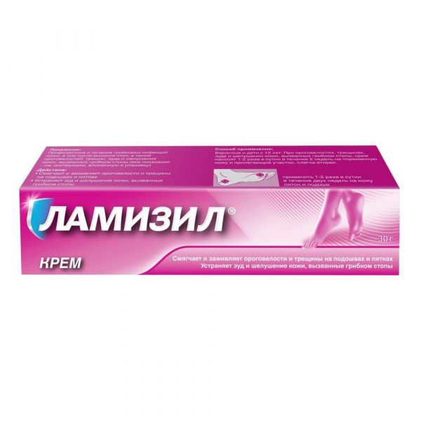 Ламизил 1% 30г крем д/пр.наружн. №1 туба (Gsk consumer health s.a.)