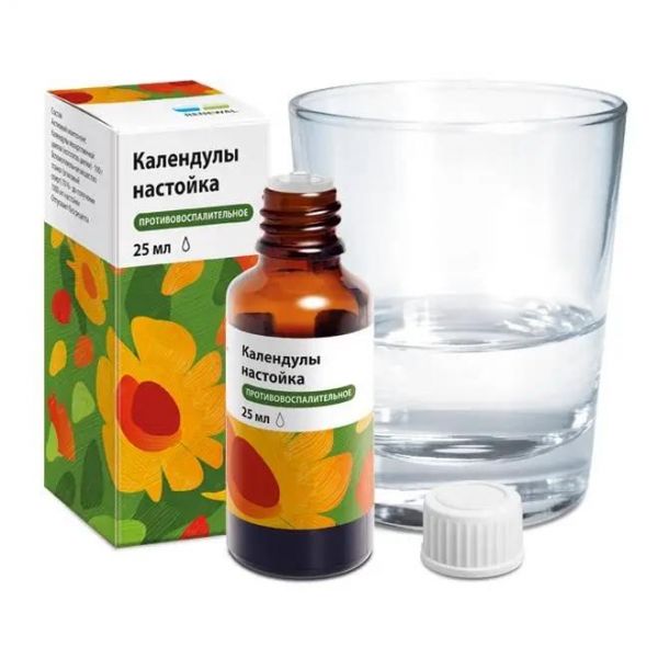 Календула 25мл настойка №1 фл. (Обновление пфк ао)