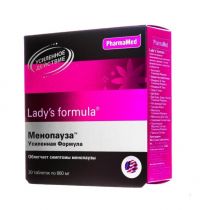 Lady's formula (Ледис формула) менопауза усиленная формула таб. №30 (PHARMA-MED INC.)