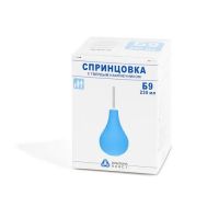 Спринцовка пвх б9 230мл твердый наконечник (АЛЬПИНА ПЛАСТ)