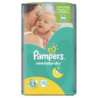 Pampers (Памперс) подгузники new baby-dry 2 № 72 мини 3-6кг (PROCTER & GAMBLE POLSKA SP. Z O.O.)