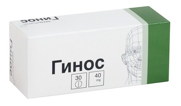 Гинос 40мг Таб.П/Об.Пл. №30 (Верофарм Ао) - Цены В Златоусте.