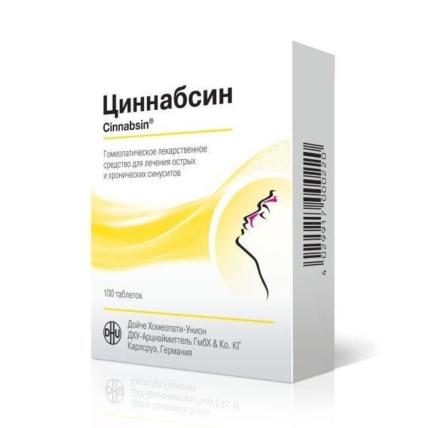 Циннабсин таб. №100 (Deutsche homoopathie-union dhu-arzneimittel gmbh&co. kg)