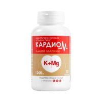 Кардиом калий магний 1200мг таб.п/об. №50 (УОЛМАРК КО)