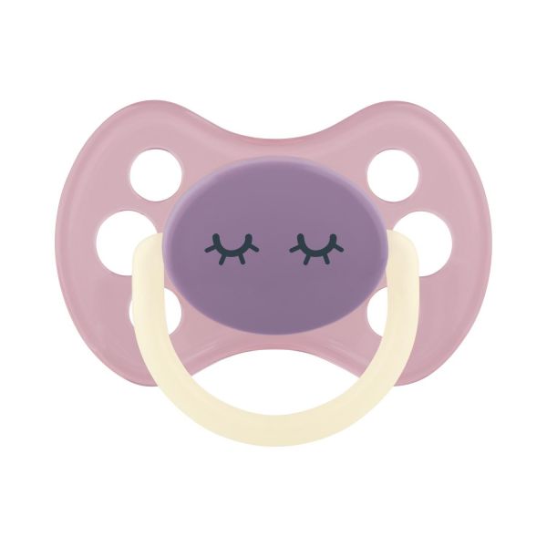 Лабби just соска-пустышка №1 латекс круглый сосок с 6 мес. 32797 (Амт трейд ооо)