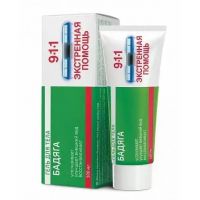 911 бадяга 100мл гель д/тела (МИРРОЛЛА)