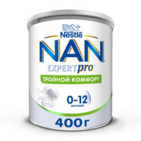 NAN (Нан) молочная смесь тройной комфорт 400г (НЕСТЛЕ)