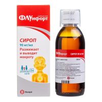 Флуифорт 90мг/мл 200мл сироп №1 фл.стак.мерн. (ДОМПЕ ФАРМА)