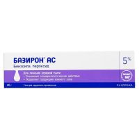 Базирон ас 5% 40г гель №1 туба (ГАЛДЕРМА)