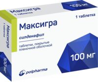 Максигра 100мг таб.п/об.пл. №1 (АКРИХИН)