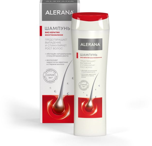 Alerana (Алерана) шампунь 250мл био кератин восстановление (Вертекс ао)