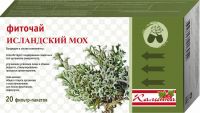 Калинка фиточай исландский мох 1,2г №20 ф/п. (ТРАВЫ БАШКИРИИ)
