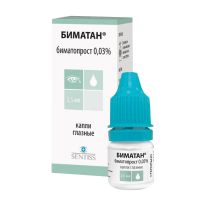 Биматан 0,03% 2,5мл капли глазн. фл. (СЕНТИСС ФАРМА)