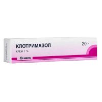 Клотримазол 1% 20г крем д/пр.наружн. №1 туба (ШРЕЯ ЛАЙФ САЕНСИЗ)