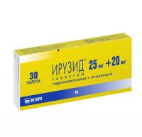 Ирузид 20мг+25мг таб. №30 (БЕЛУПО)