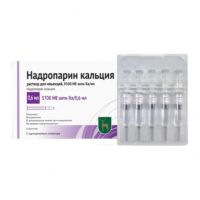 Надропарин кальция 9500 анти-ха ме/мл 0,6мл р-р д/ин. №5 шприц (МОСКОВСКИЙ ЭНДОКРИННЫЙ ЗАВОД)