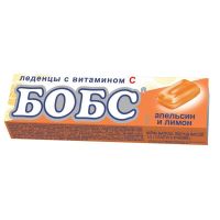 Бобс 35г леденцы апельсин лимон (МАК-ИВАНОВО ООО)