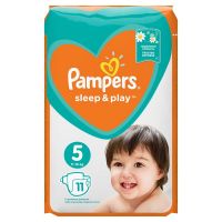 Pampers (Памперс) подгузники sleep&play 5 № 11 юниор 11-18кг (ПРОКТЕР ЭНД ГЕМБЛ)