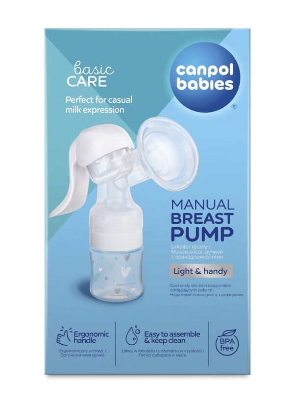 Canpol (канпол) молокоотсос ручной light 12/216 без соски (Canpol sp. z o.o.)