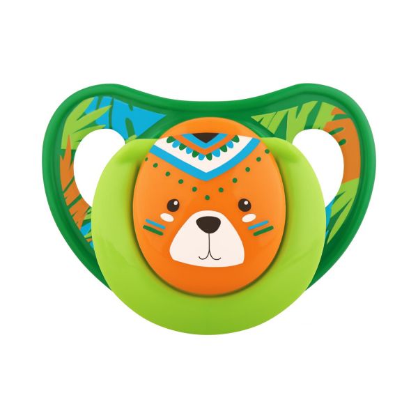 Lubby (Лабби) соска-пустышка №1 силикон. круглая с 6 мес. 28557 (Амт трейд ооо)