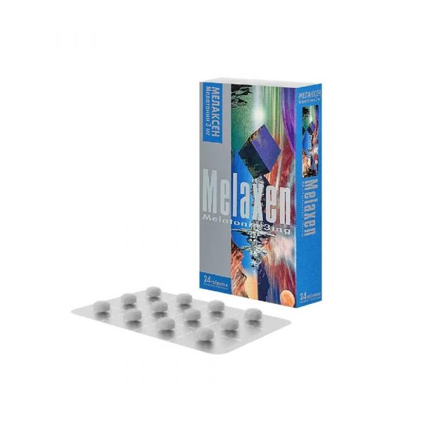 Мелаксен 3мг таб.п/об. №24 (Новамедика иннотех ооо)