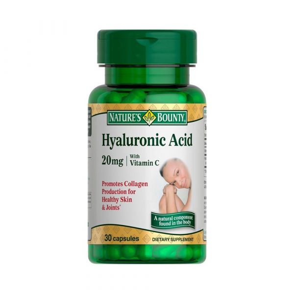 Гиалуроновая кислота 150мг капс. №30 бад (Natures bounty inc_2)