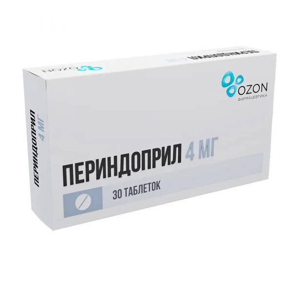 Периндоприл 4мг таб. №30 (Озон ооо)