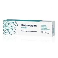 Нафтодерил 1% 30г крем д/пр.наружн. (АТОЛЛ)