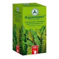 Ламинарии слоевища 100г №1 пач. (КРАСНОГОРСКЛЕКСРЕДСТВА)