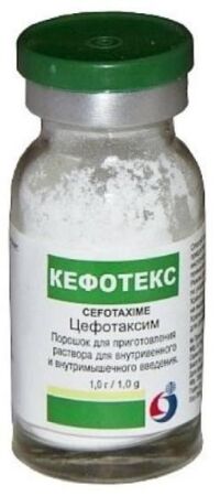 Кефотекс 1г пор.д/р-ра д/ин.в/в. в/м. №5 фл. (ДЖИПАК ИНТЕРНЕЙШЕНЛ)