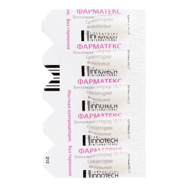 Фарматекс 18.9мг супп.ваг. №10 (Innothera chouzy)
