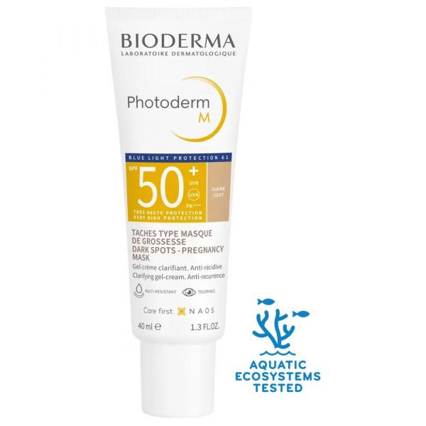 Bioderma (биодерма) фотодерм m гель-крем тон.светлый spf50+ 40мл (Naos)