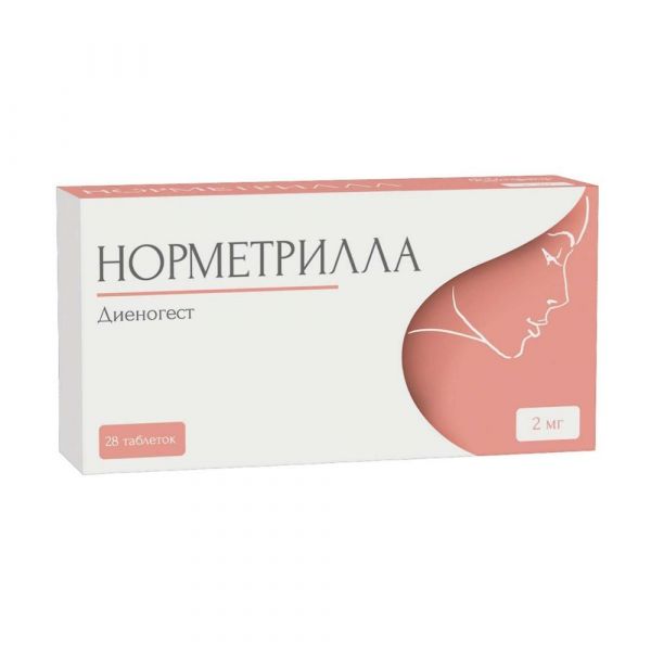 Норметрилла 2мг таб. №28 (Leon farma laboratorios s.a.)